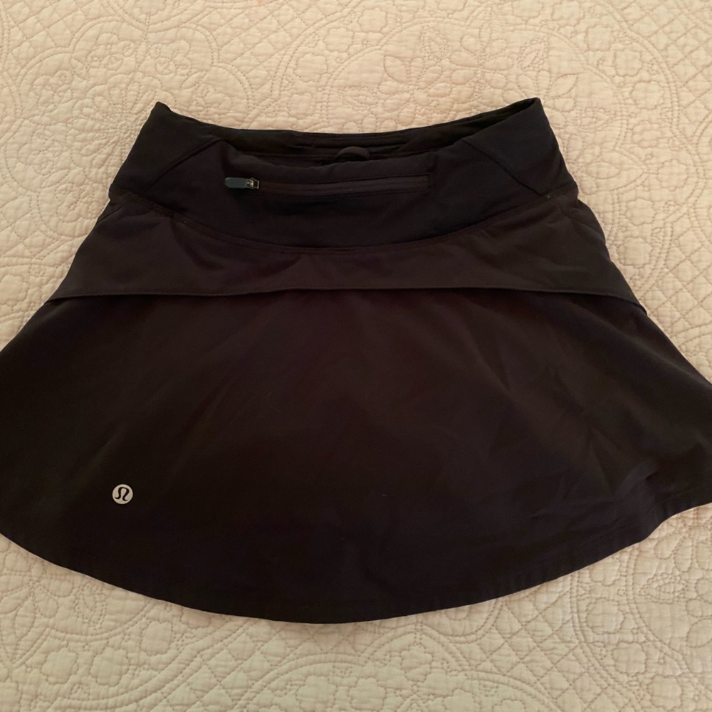 Lululemon Play Off the Pleats tennis skirt.